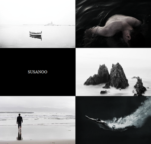 thewinedarksea:Mythology Aesthetics → SusanooSusanoo, also known as Takehaya Susanoo-no-Mikoto and K