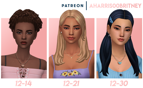 These hairs are now available on my Patreon for Tier 1 and Tier 2 pledges.Tier 1: Élodie HairTier 2: