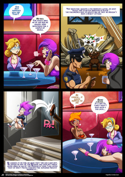 chain-reaction-comic:  Chain Reaction Pag 39 Follow the adventures of Nahia, Auri and Wendolin in this new comic from  Vise city. Hope you like. New pages in my Patreon