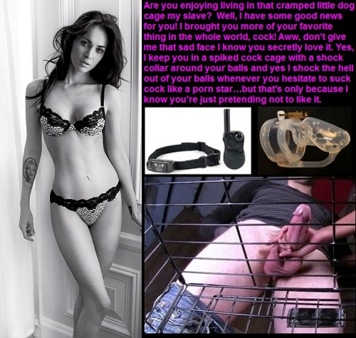 Porn Megan Fox caged sissy slave. photos