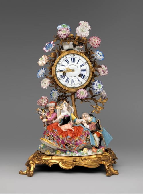 met-european-sculpture: Mantel clock (pendule de chiminée) by Paul Gudin Le Jeune, European S