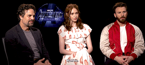 chrisevansupdates:Most likely to spoil the end of Avengers: Endgame?Bonus:
