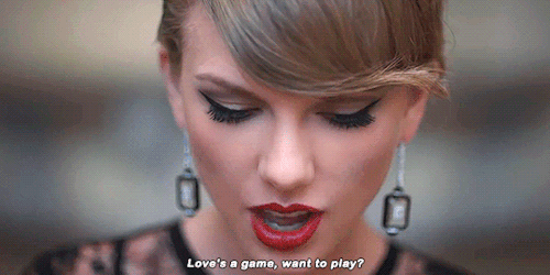taylors-swift:‘Cause you know I love the playersAnd you love the game.Blank Space (2014) - Taylor Sw