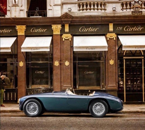 elegantsauvage: One of a kind: Ferrari 166 MM Barchetta once owned by Gianni Agnelli and here snappe