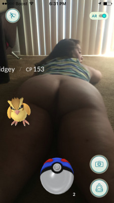 megabooty:  When your ass is so nice is needs a pair of great balls to catch it! Pokemon Go Nudes