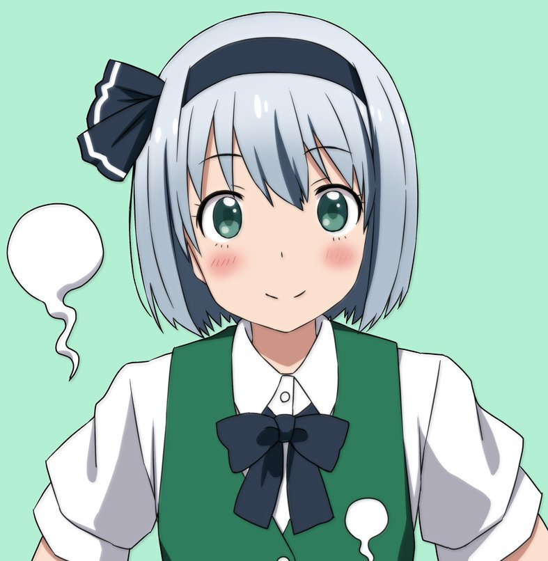 konpaku youmu and konpaku youmu (kono bijutsubu niwa mondai ga aru! and touhou) drawn