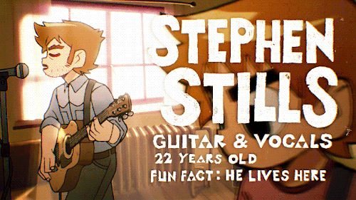 STEPHEN STILLS, AKA "THE TALENT"SCOTT PILGRIM TAKES OFF (2023, SCIENCE SARU, NETFLIX)