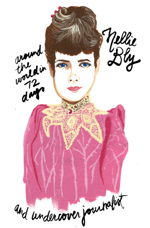 explore-blog: Illustrator and graphic designer Ann Shen’s drawings of bad girls throughout hi