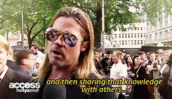 Brad Pitt talks about Angelina Jolie’s decision to have a double mastectomy. 