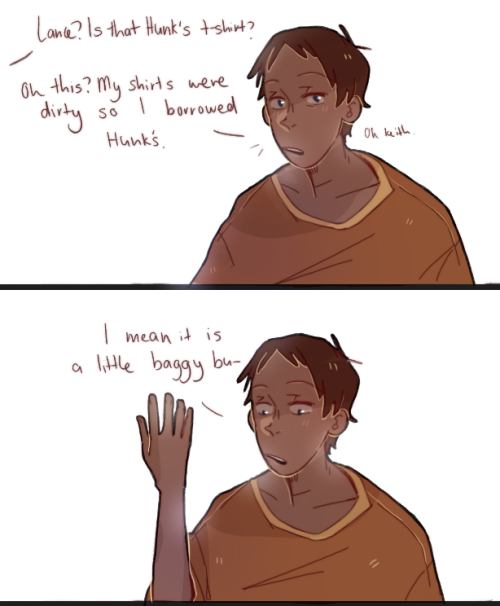 alienspaceson: The True Bonding Moment™ between PalaBros™ (jk turns out they got stuck and hunk had 