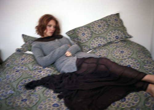 edenliaothewomb:Léa Seydoux, photographed by Nan Goldin for V magazine, winter 2013. 