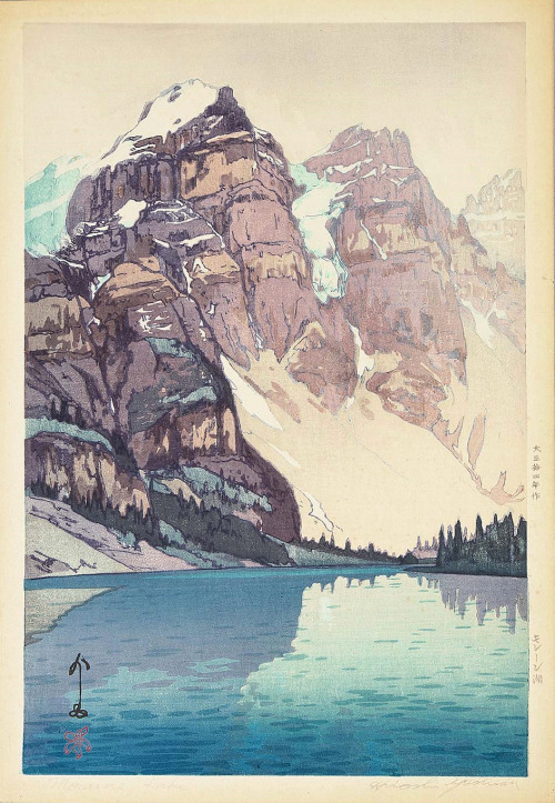 geritsel:Hiroshi Yoshida - Color woodblock prints from the series United States of America.