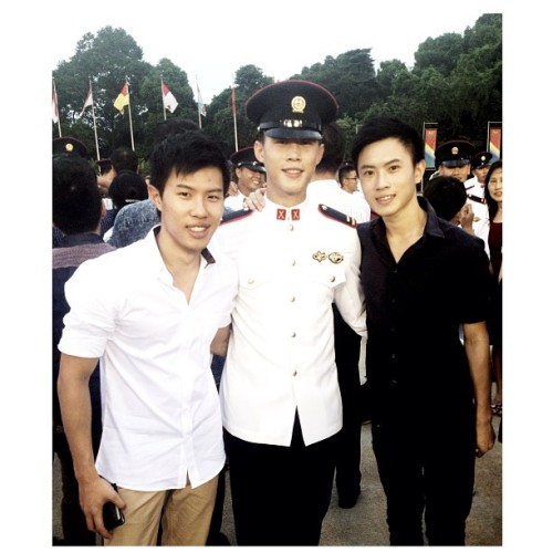 merlionboys: hbst: The lovely Cheong brothers. The Cheong family has really good genes. All 3 brot