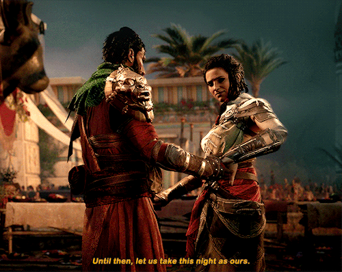 BAYEK OF SIWA & AYA OF ALEXANDRIA In ASSASSINS CREED: ORIGINS (2017)