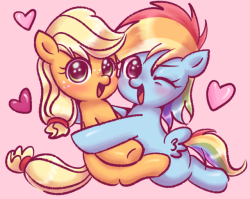 sagwamat: filly appledash.. to cheer myself