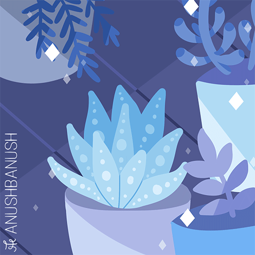 anushbanush:  Lapis and some plants