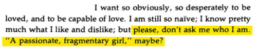 adrasteiax: Sylvia Plath, from The Unabridged Journals Of Sylvia Plath