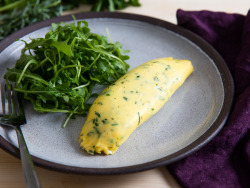 foodffs:  French Omelette With Fines HerbesReally