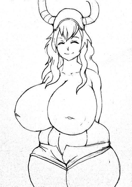 theselfsufficientcrescent - Doodled an extra curvy lucoa in...