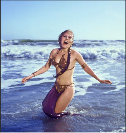 howtoraiseageek:  Carrie Fisher.  A long