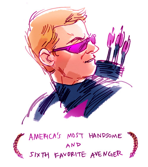 dear marvel please hire me so i can draw a 5000 issue series about hawkeye and gambit being stupid i