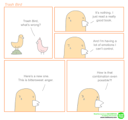 pdlcomics:  Trash Bird is emotional