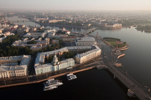 ohsoromanov:Wonders of Russia with a bird’s-eye view: St. Petersburg.