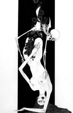 sex-death-rebirth:  Autoerotica by MissElephante