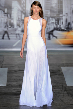 modelmofos:  Mila Krasnoiarova @ DKNY S/S 2013, New York 