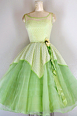 Porn 1950s Prom and Party Dresses: Green photos