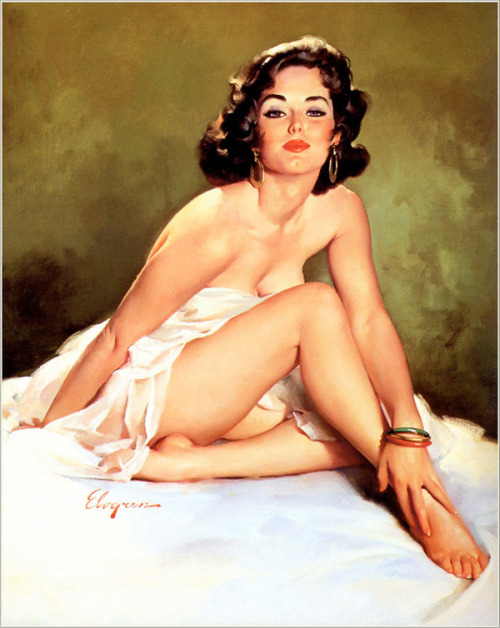 Porn Pics artforadults:  gil elvgren (1914 – 1980)