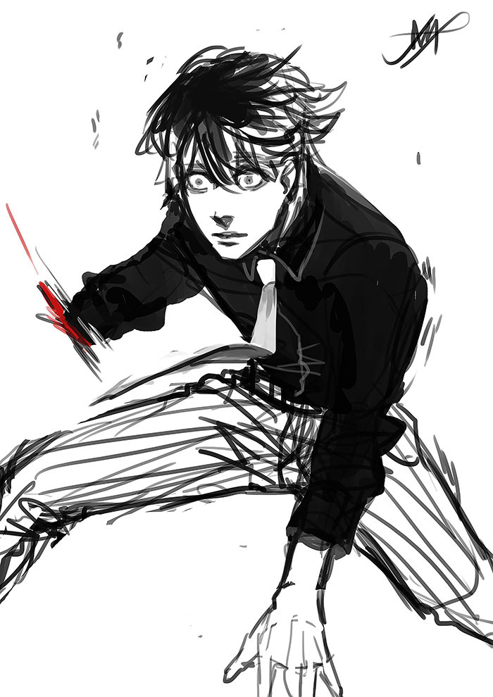 afternoontm:  doodles before bed 