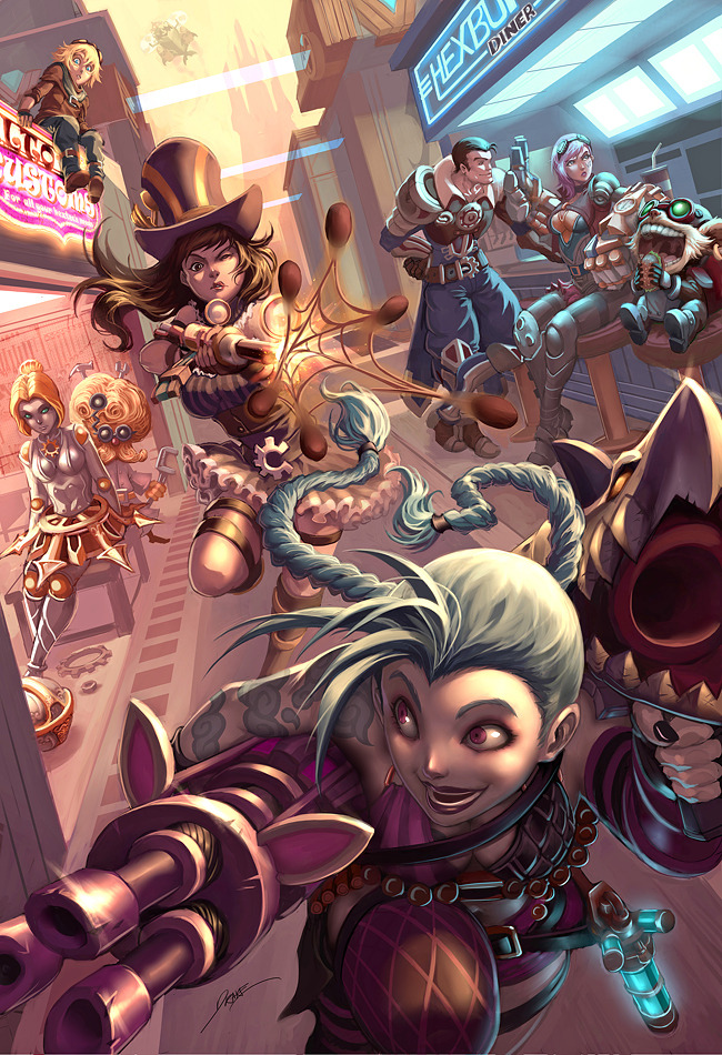 virtualkere:  Piltover by Quirkilicious