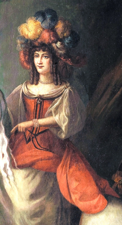 Portait of Caterina Insarda, Marquise of Caluso and Delibera Eleonora S. Martino, 1658-63; Savoy, It