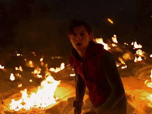 TOM HOLLAND As PETER PARKER Spider-Man: Homecoming (2017)