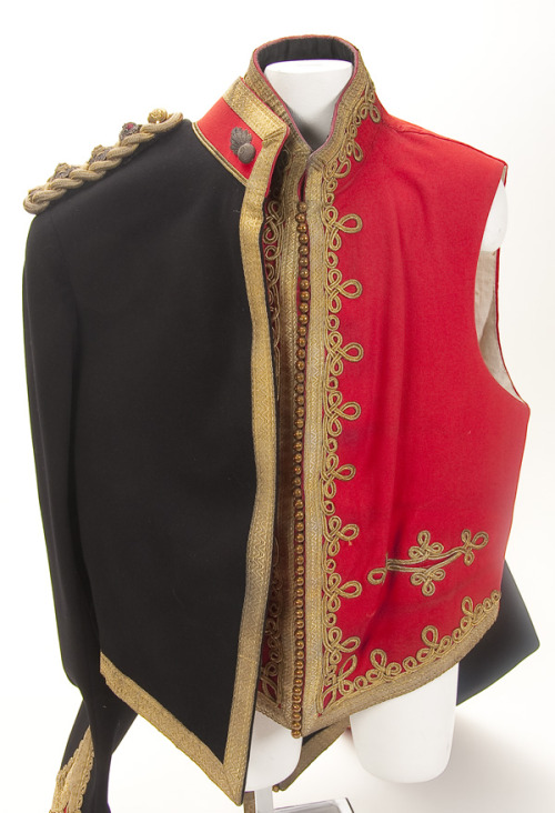 A Colonel’s Mess Jacket and Waistcoat of the Royal Artillery Militia. Circa 1920.As seen on Jackson 