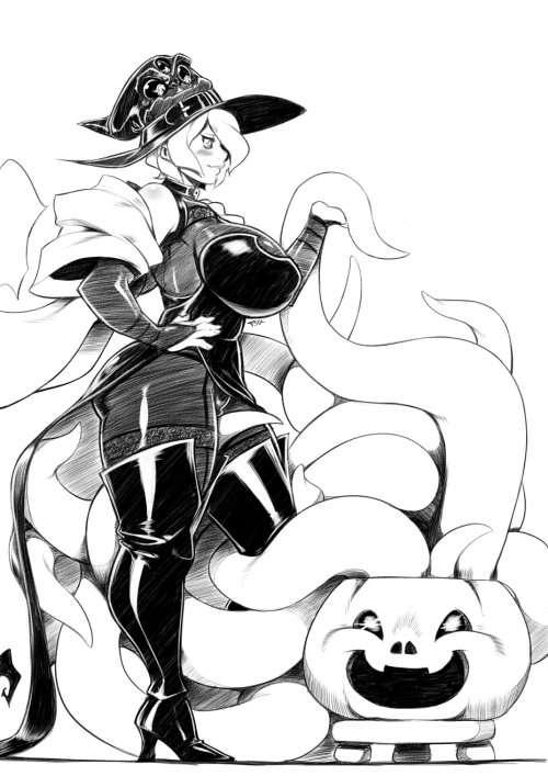 kennoarkkan:  two-ts:  tsudanym:  Maybe I’ll make something more nsfw next time.  I really like how this came out tho  You should! This is super pretty.  Hey tsuda, good thing it was “Just a sketch” ;P 
