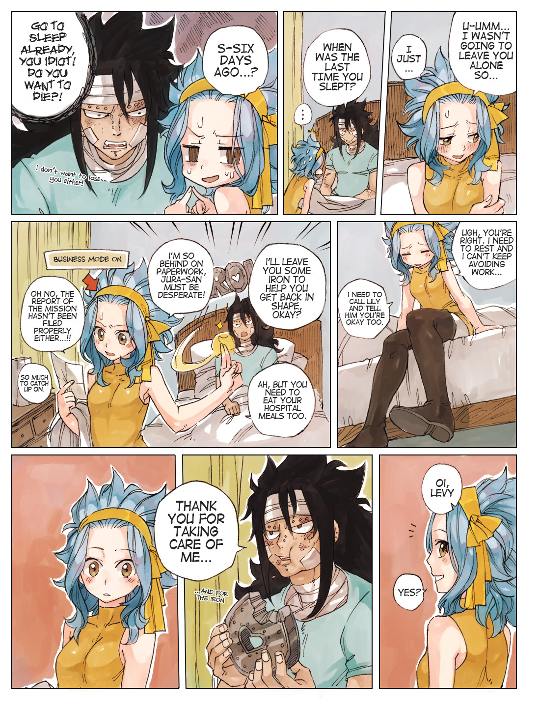 rboz:  prompt 7 - jealousyDrawing a conflicted Gajeel is addicting and I enjoyed