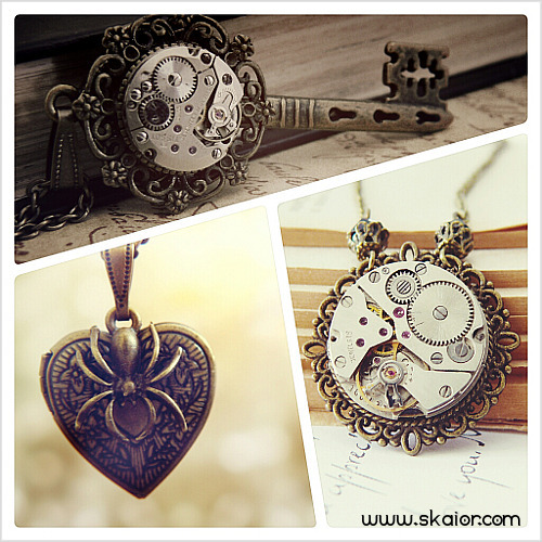 New Fantasy Imported Fresh From The Other WorldGothic Steampunk Victorian Jewelry by Skaior