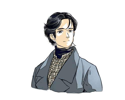 oriana-duckhole:My headcanon Power trioEnjolras, Combeferre and Courfeyrac from Les Miserables