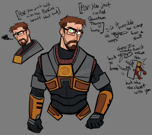 gearbroth: Half-Life doodle dump  λ 2
