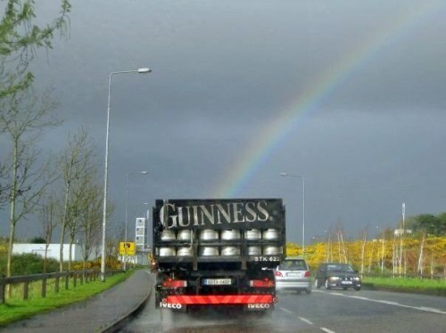 stunningpicture:  You would think it it would be gold at the end of our irish rainbows.