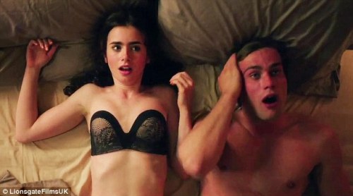 Lily Collins in Love, Rosie trailer.