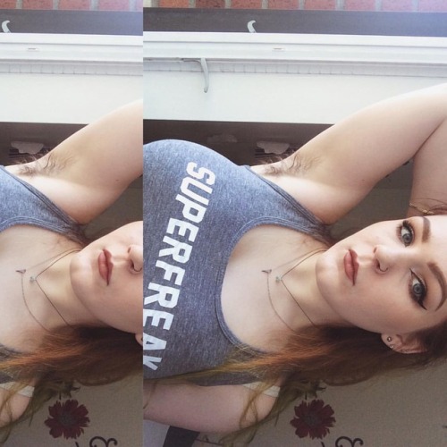Hairy and Sweaty Armpits