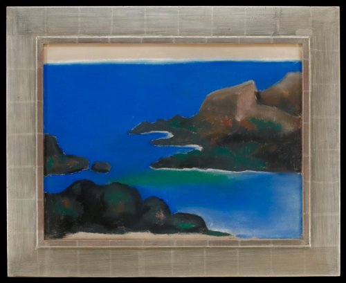 Blue Sea with Rocks, Georgia O'Keeffe, 1922, Minneapolis Institute of Art: Prints and Drawings41 pas