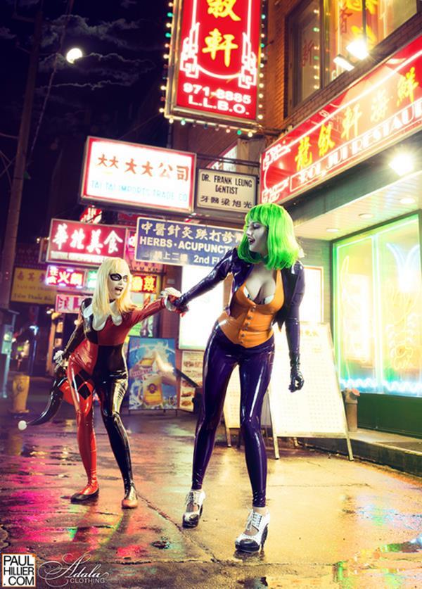 superheropinups:  Quality Cosplay Thursday Harley Quinn &amp; Joker 