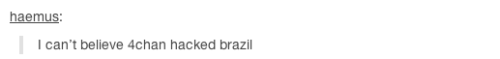 dbdarma:  Part two of the previous world cup match recap (PART ONE) 