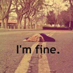 I’m Fine. on We Heart It.