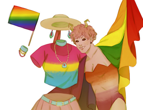 snakes-and-kunais:Happy Pride Month!SIXHSIDBDKCJ OH MY GOD I LOVE THIS SO MUCH