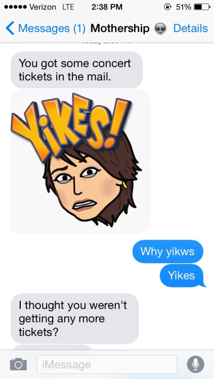 zackisontumblr:my mom figured out how to make herself as an emoji